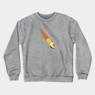 Bear Pride Flag Paintbrush Crewneck Sweatshirt